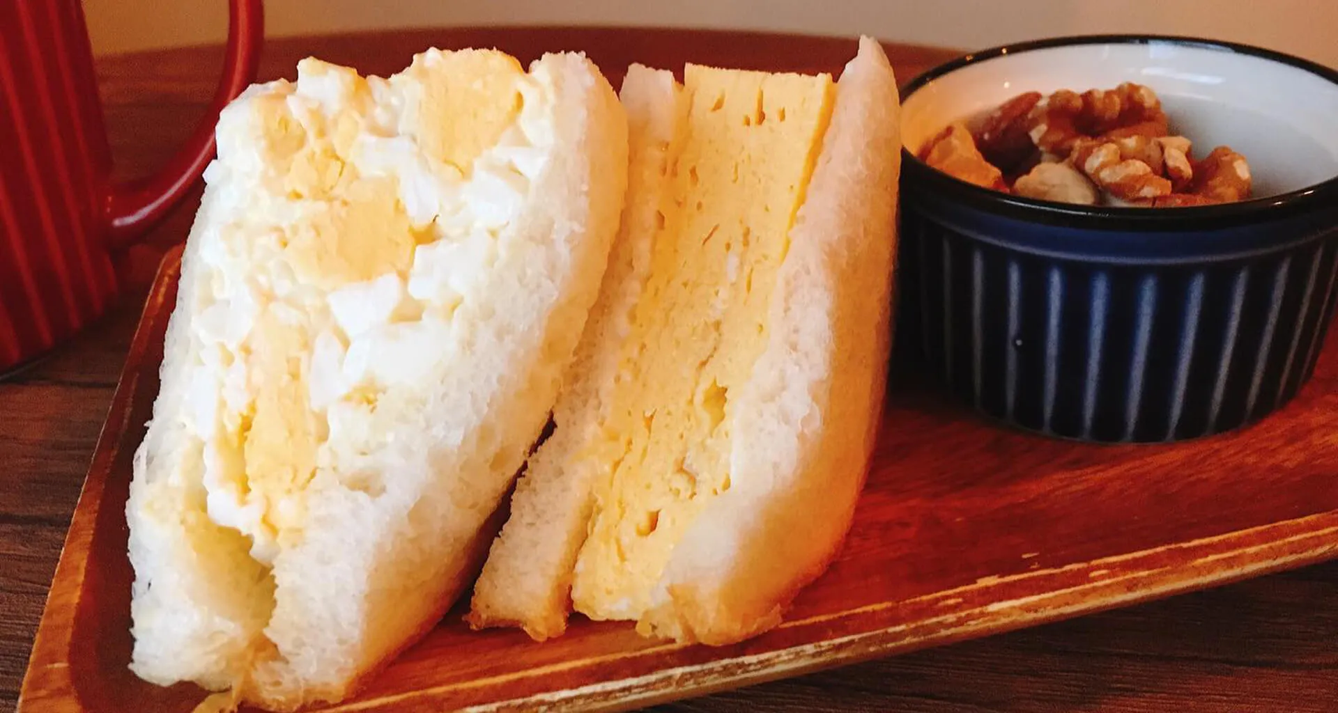 厚焼き玉子のサンド